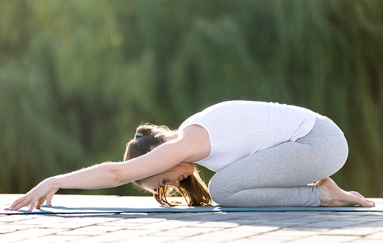 BalasanaYoga Pose